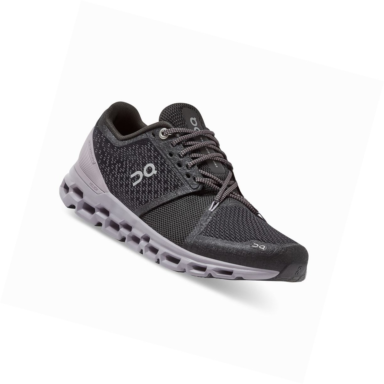 Scarpe Running Strada Donna On Cloudstratus Nere | 26YLPIGDB