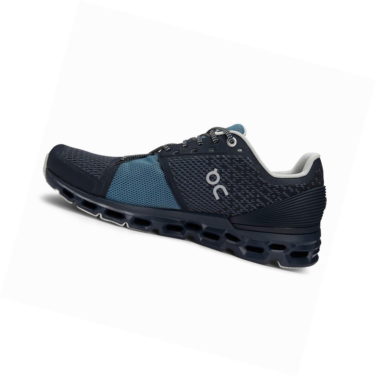 Scarpe Running Strada Donna On Cloudstratus Blu Marino | 54MRCQSYH