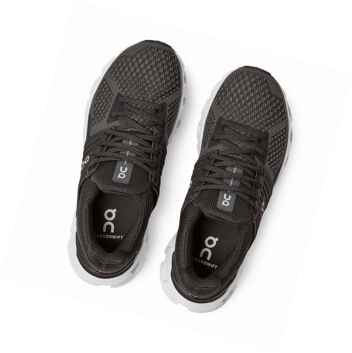 Scarpe Running Strada Donna On Cloudswift Nere | 15CIELVUN