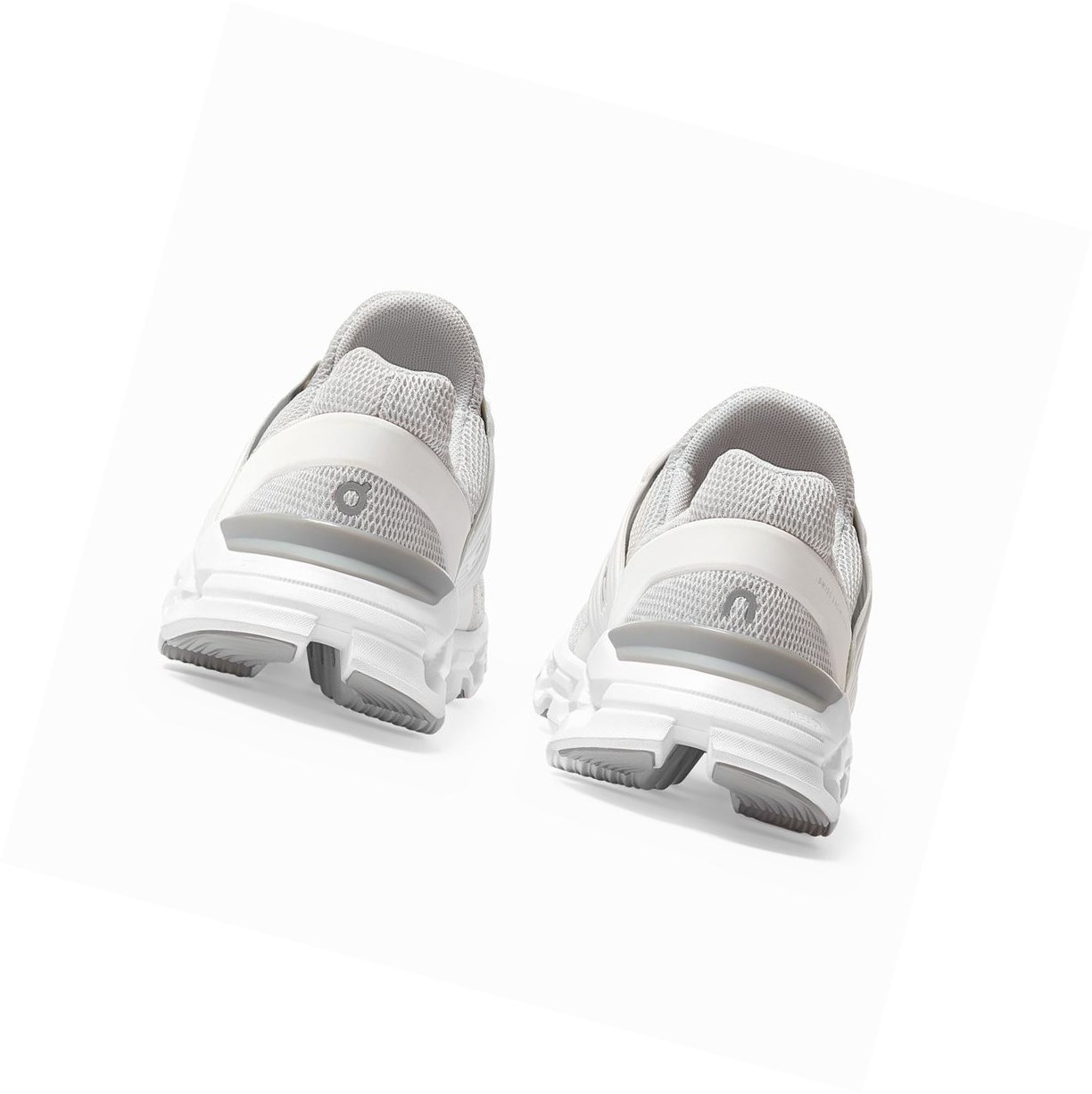 Scarpe Running Strada Donna On Cloudswift Grigie Bianche | 18KFABHQU
