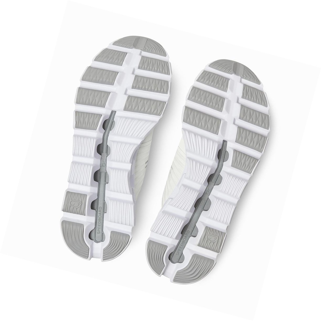 Scarpe Running Strada Donna On Cloudswift Grigie Bianche | 18KFABHQU
