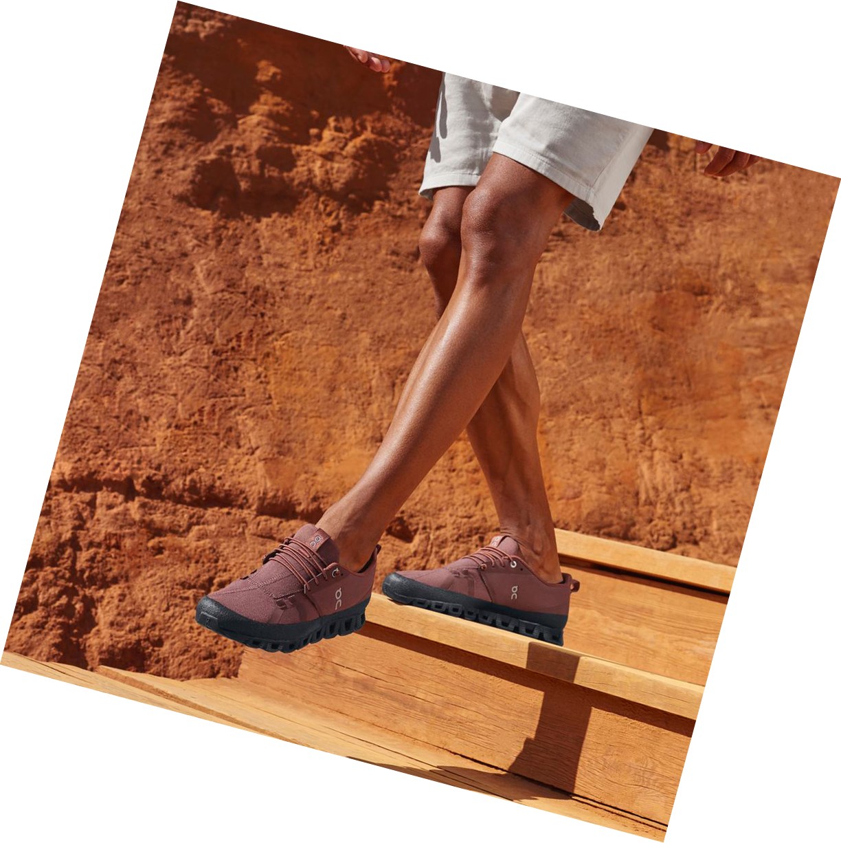 Scarpe Running Strada Uomo On Cloud Dip Bordeaux | 59YLASUGD