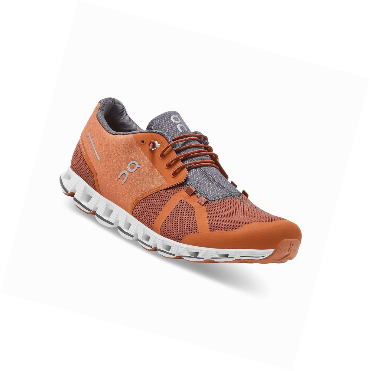 Scarpe Running Strada Uomo On Cloud Marroni Arancioni | 24YTOPWMJ