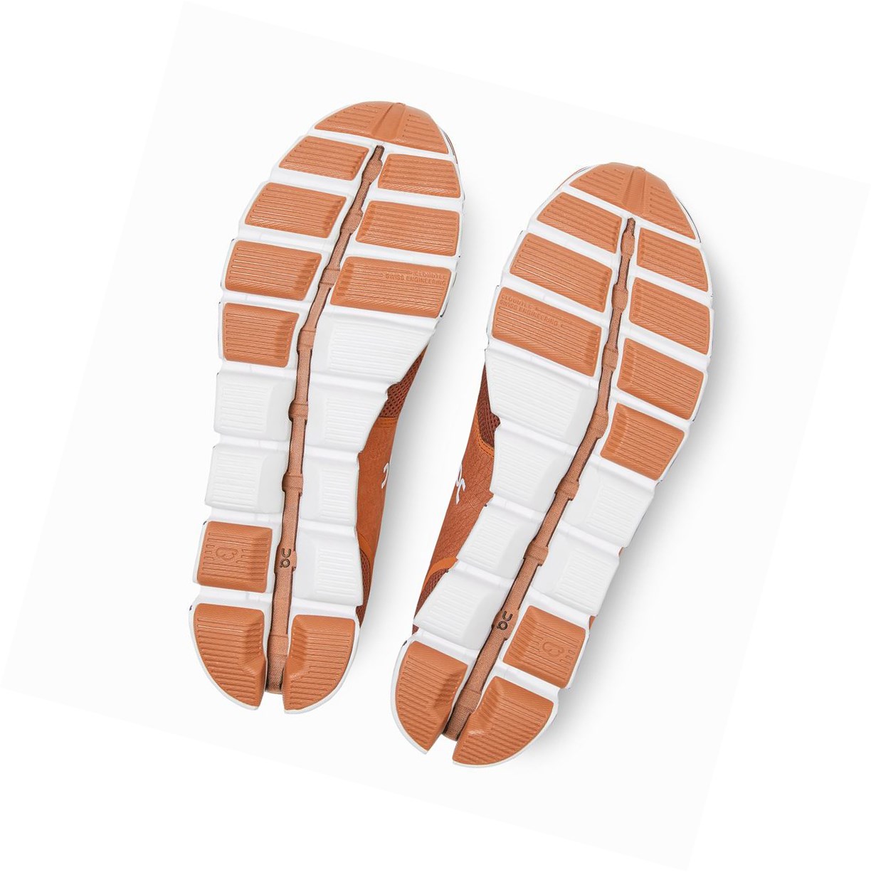 Scarpe Running Strada Uomo On Cloud Marroni Arancioni | 24YTOPWMJ