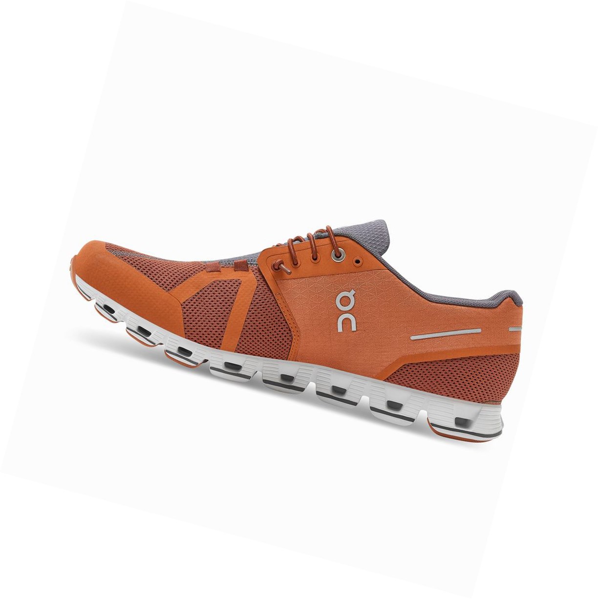 Scarpe Running Strada Uomo On Cloud Marroni Arancioni | 24YTOPWMJ