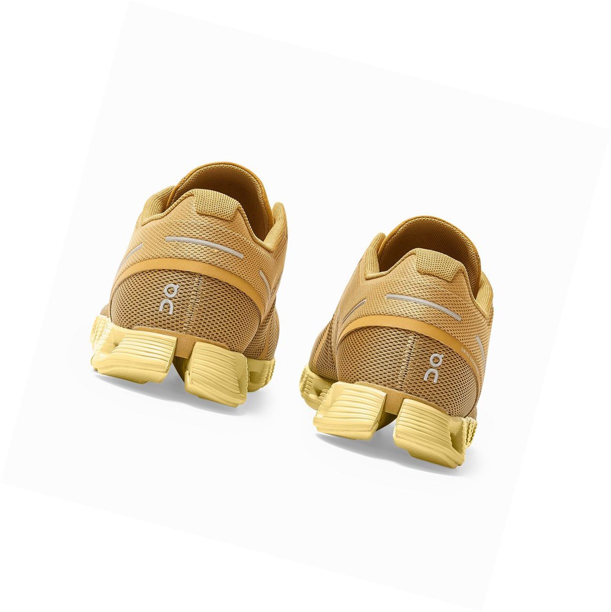 Scarpe Running Strada Uomo On Cloud Monochrome Marroni Gialle | 67JSHQFUP