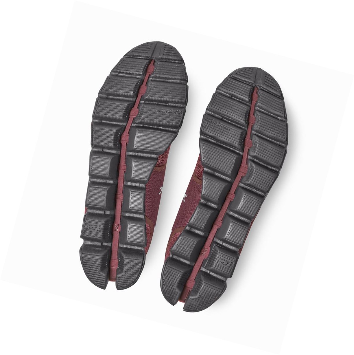 Scarpe Running Strada Uomo On Cloud Monochrome Bordeaux | 82MPRECGD