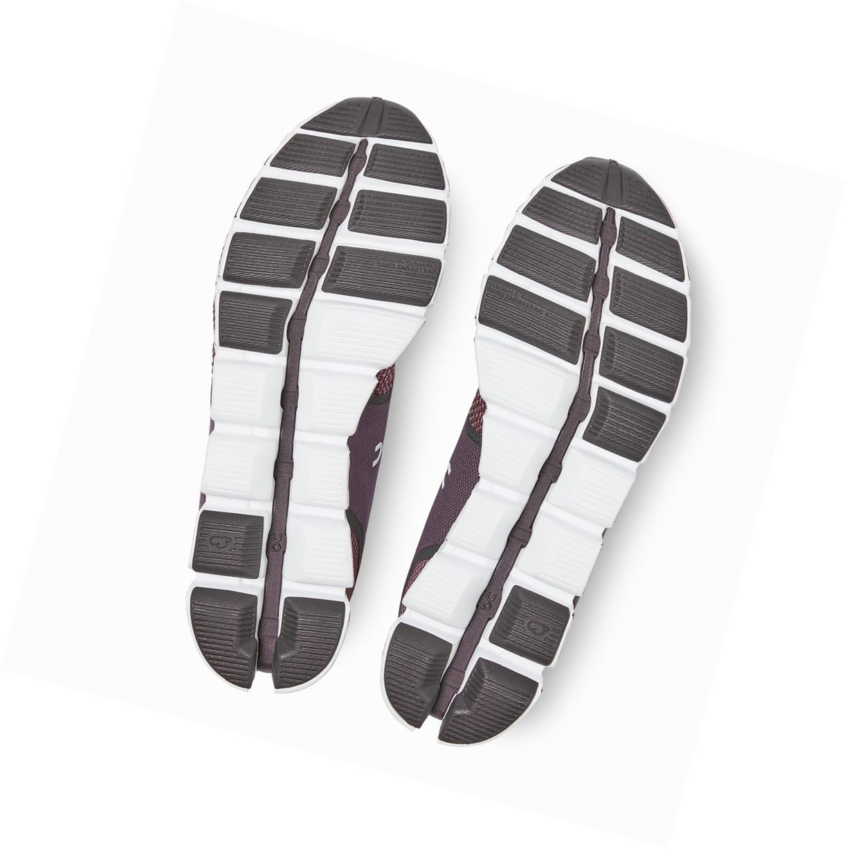 Scarpe Running Strada Uomo On Cloud Rosse Viola | 97ECNTBYU