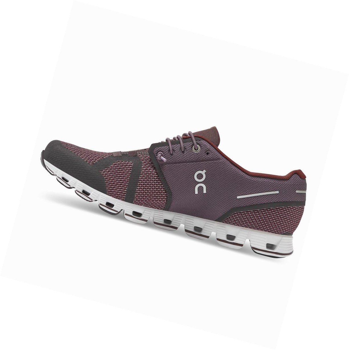 Scarpe Running Strada Uomo On Cloud Rosse Viola | 97ECNTBYU