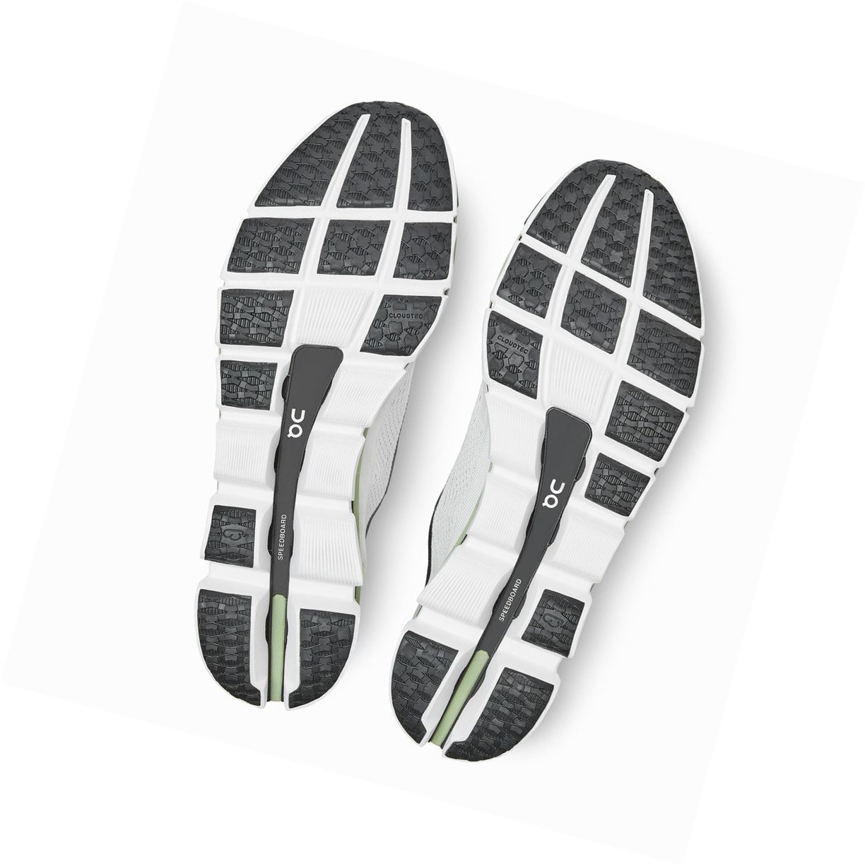 Scarpe Running Strada Uomo On Cloudboom Bianche Nere | 08YTUQNWZ