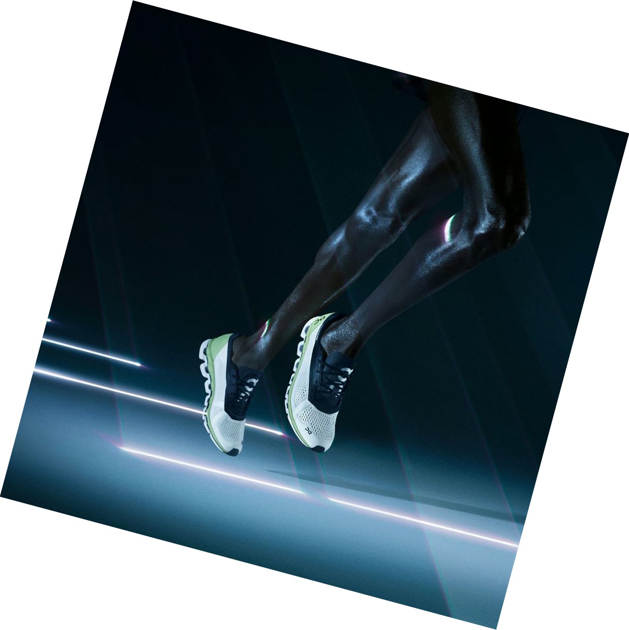 Scarpe Running Strada Uomo On Cloudboom Bianche Nere | 08YTUQNWZ