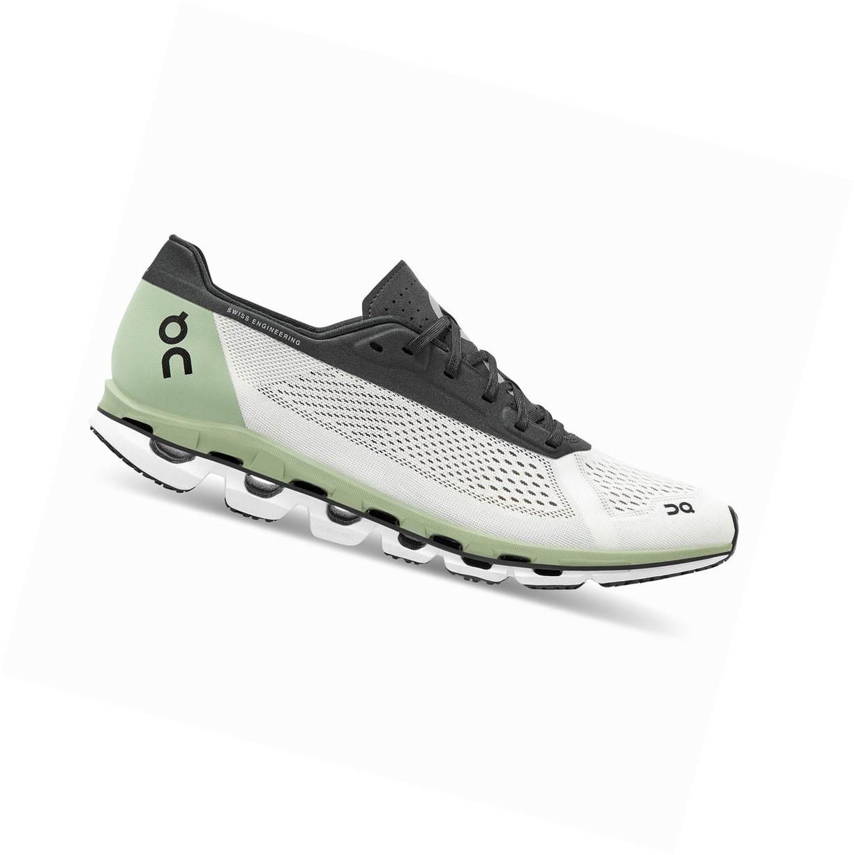 Scarpe Running Strada Uomo On Cloudboom Bianche Nere | 08YTUQNWZ