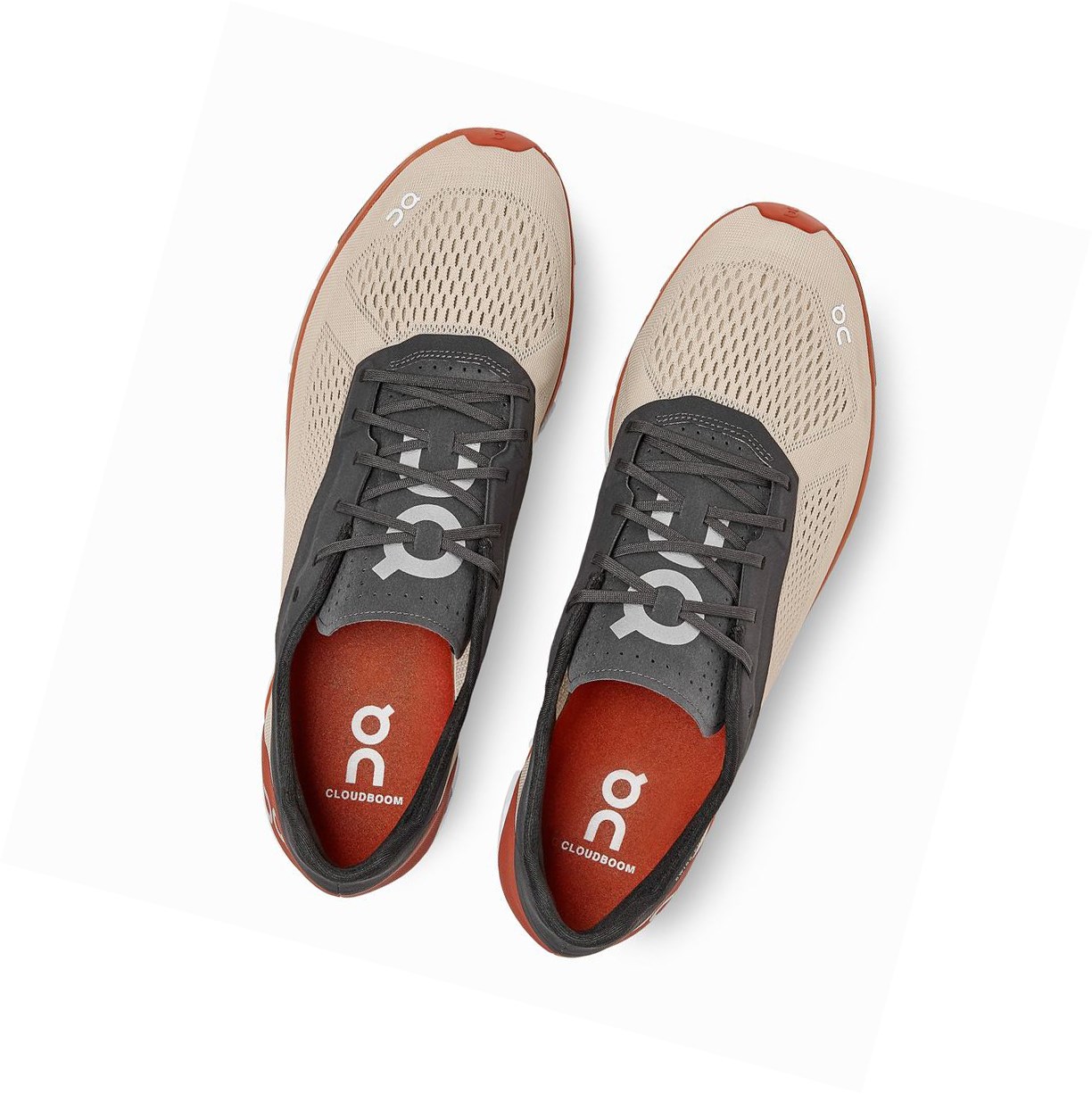 Scarpe Running Strada Uomo On Cloudboom Beige | 20CFXKQZA