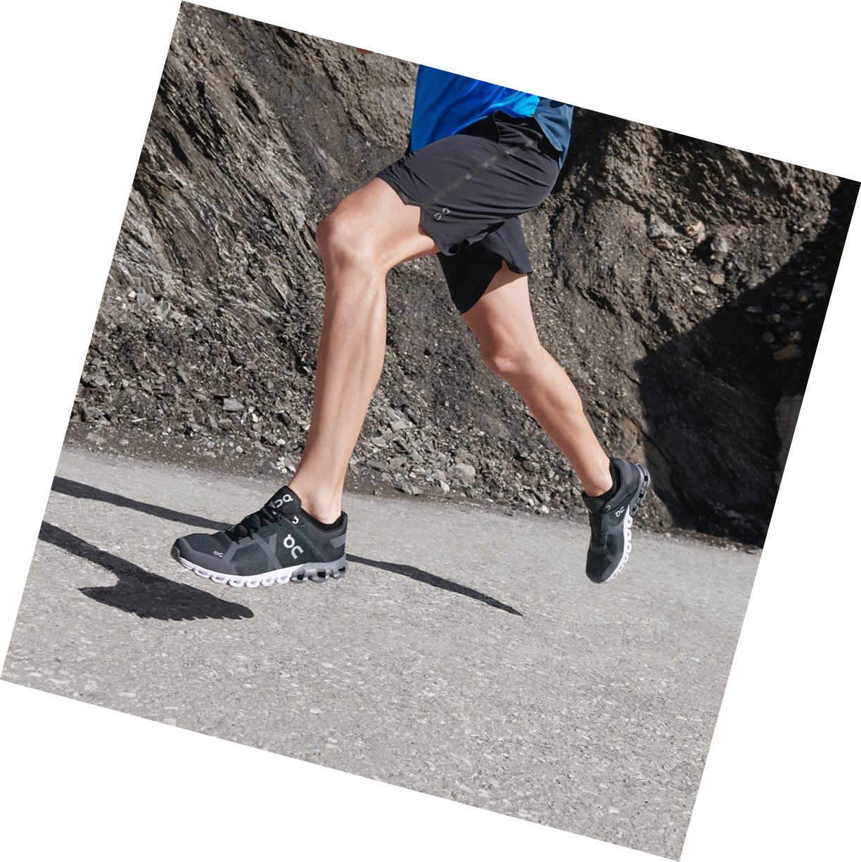 Scarpe Running Strada Uomo On Cloudflow Nere | 59VIXFDKR