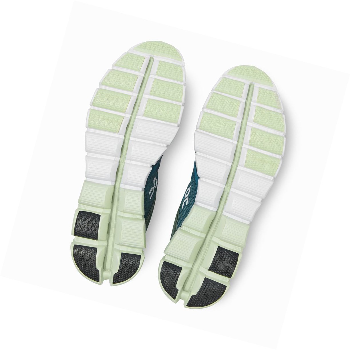 Scarpe Running Strada Uomo On Cloudflow Verdi Blu | 76LOEHVQI