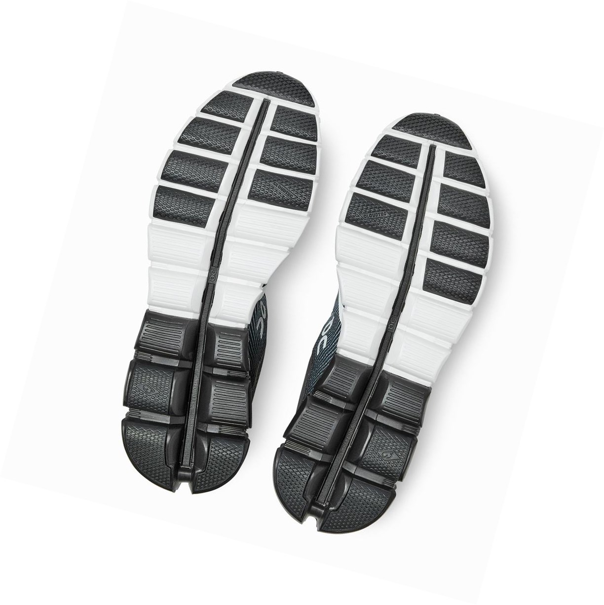 Scarpe Running Strada Uomo On Cloudflow Nere Bianche | 89QDXNYVJ