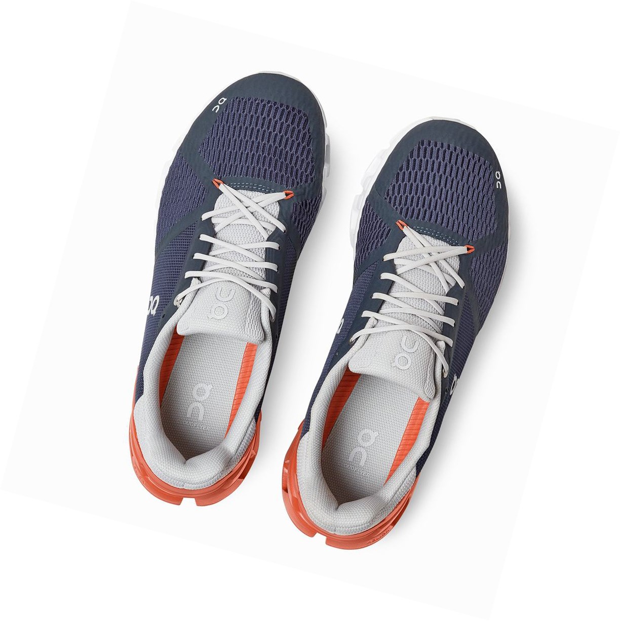 Scarpe Running Strada Uomo On Cloudflyer Blu Reale Grigie | 89CKXZQHN
