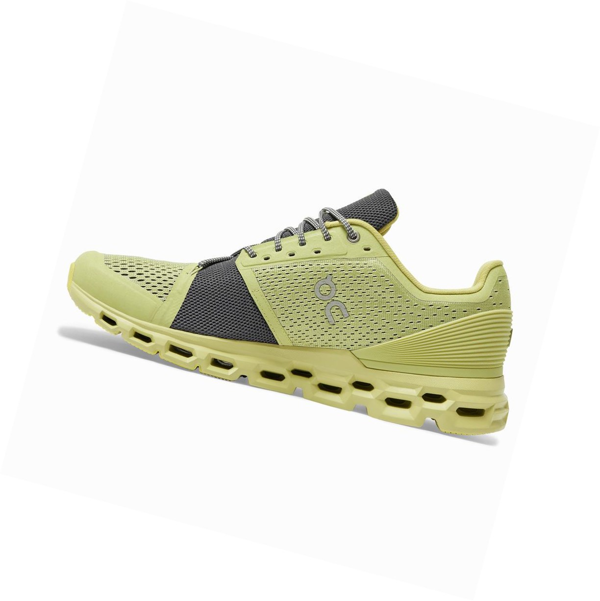 Scarpe Running Strada Uomo On Cloudstratus Gialle | 07SIWUBPD