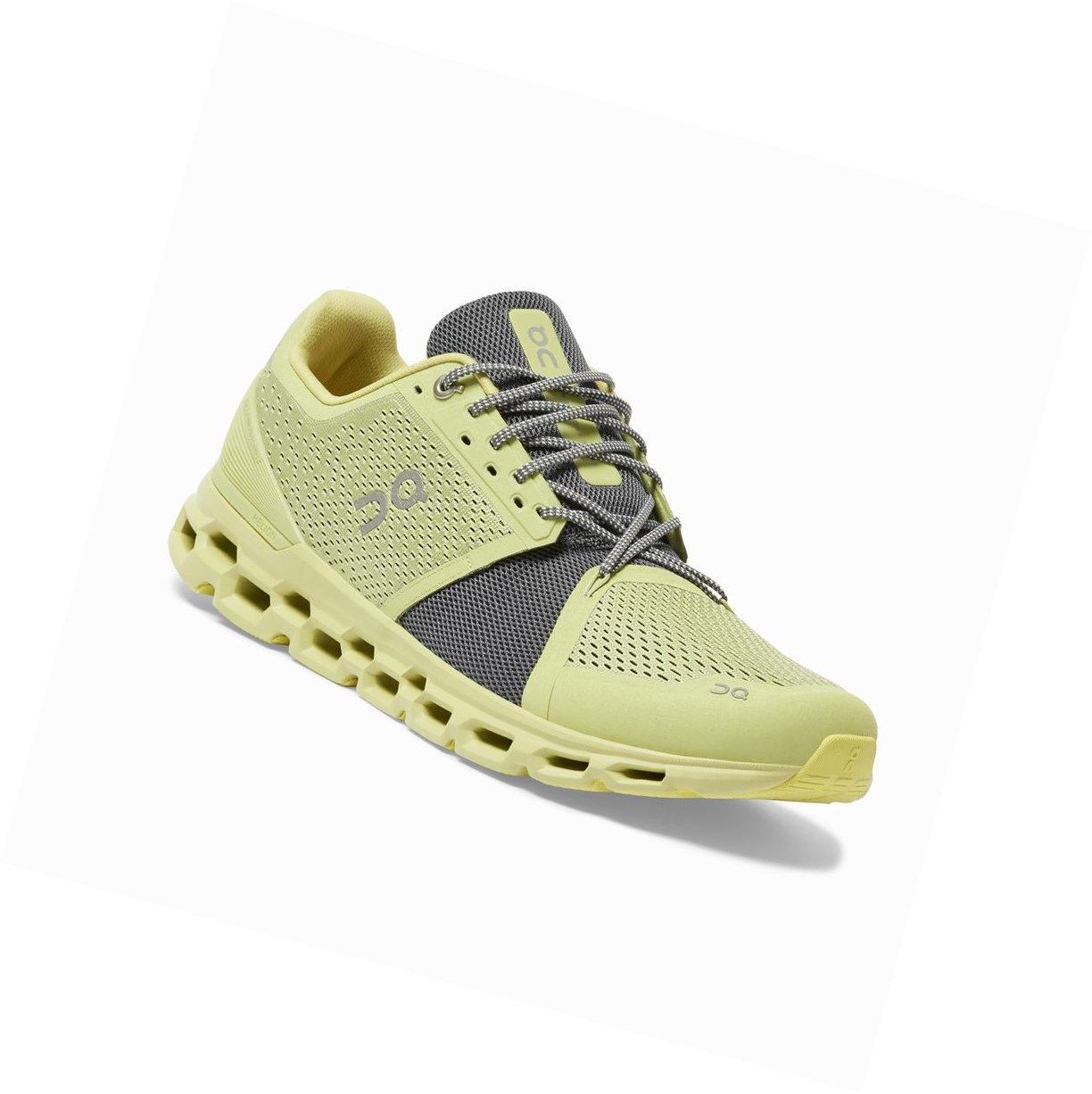 Scarpe Running Strada Uomo On Cloudstratus Gialle | 07SIWUBPD