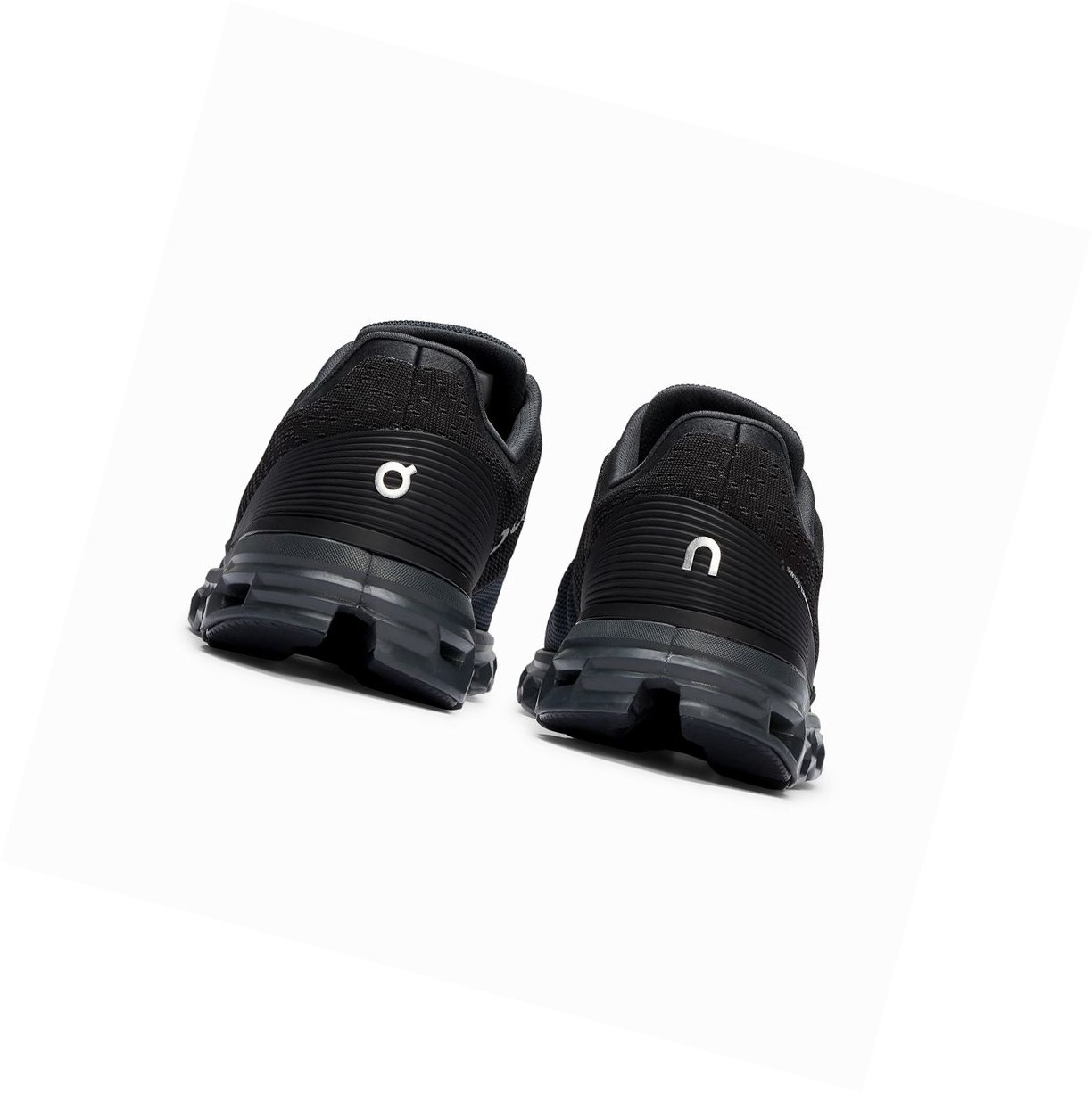 Scarpe Running Strada Uomo On Cloudstratus Nere Grigie | 10SMCTKNB