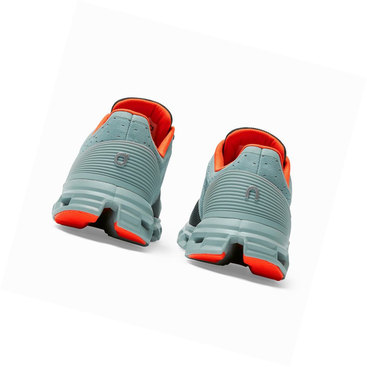 Scarpe Running Strada Uomo On Cloudstratus Verdi Scuro | 32XLESHJM