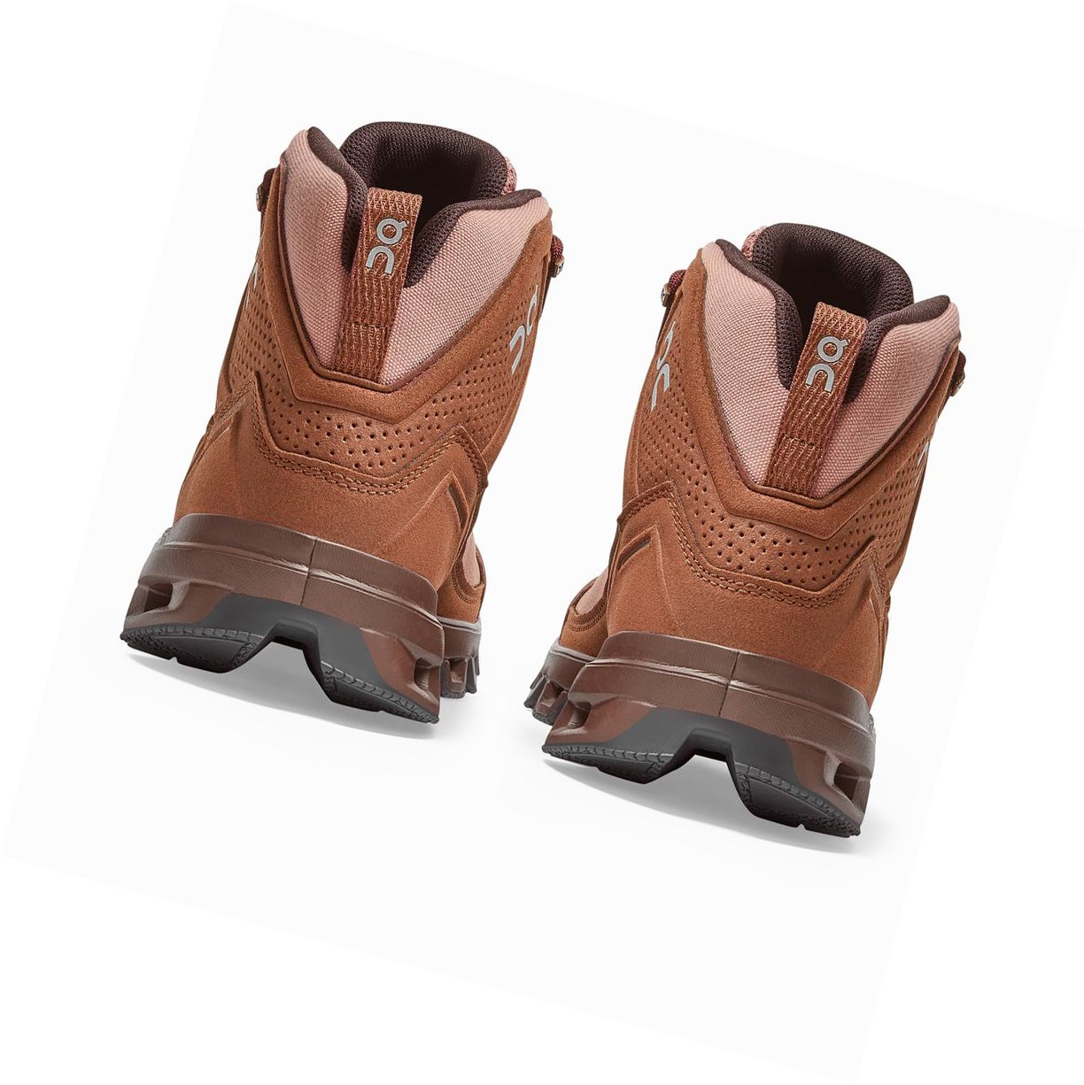 Scarpe Trekking Donna On Cloudridge Marroni Rosa | 05IYDNOVP