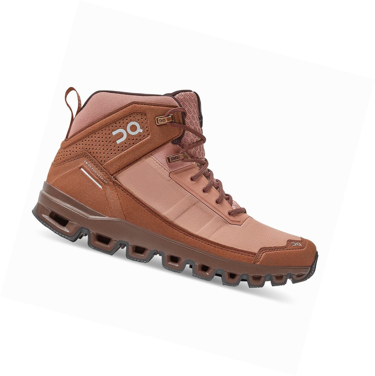 Scarpe Trekking Donna On Cloudridge Marroni Rosa | 05IYDNOVP