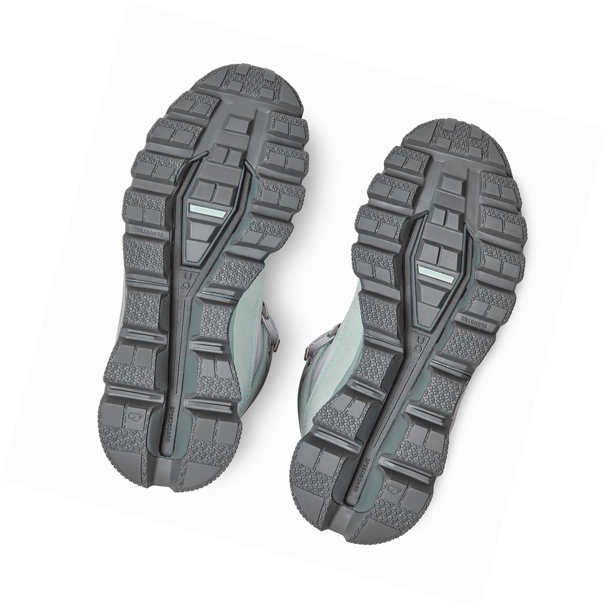 Scarpe Trekking Donna On Cloudridge Verdi Bianche | 26KMSVZRQ
