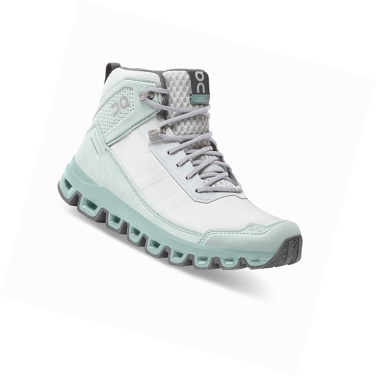 Scarpe Trekking Donna On Cloudridge Verdi Bianche | 26KMSVZRQ