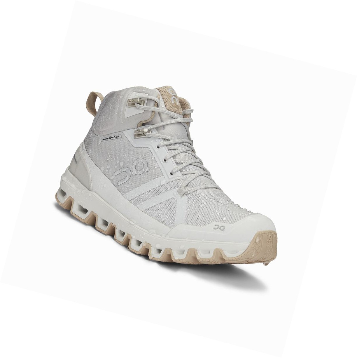 Scarpe Trekking Donna On Cloudrock Impermeabili Beige | 29FUXKCTA