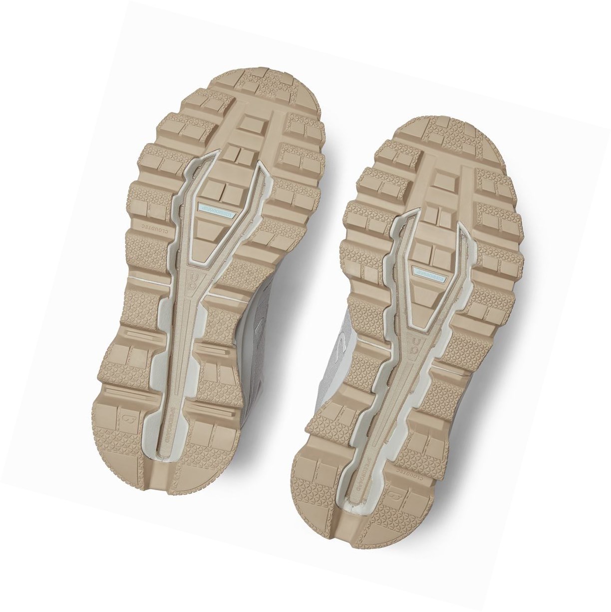 Scarpe Trekking Donna On Cloudrock Impermeabili Beige | 29FUXKCTA