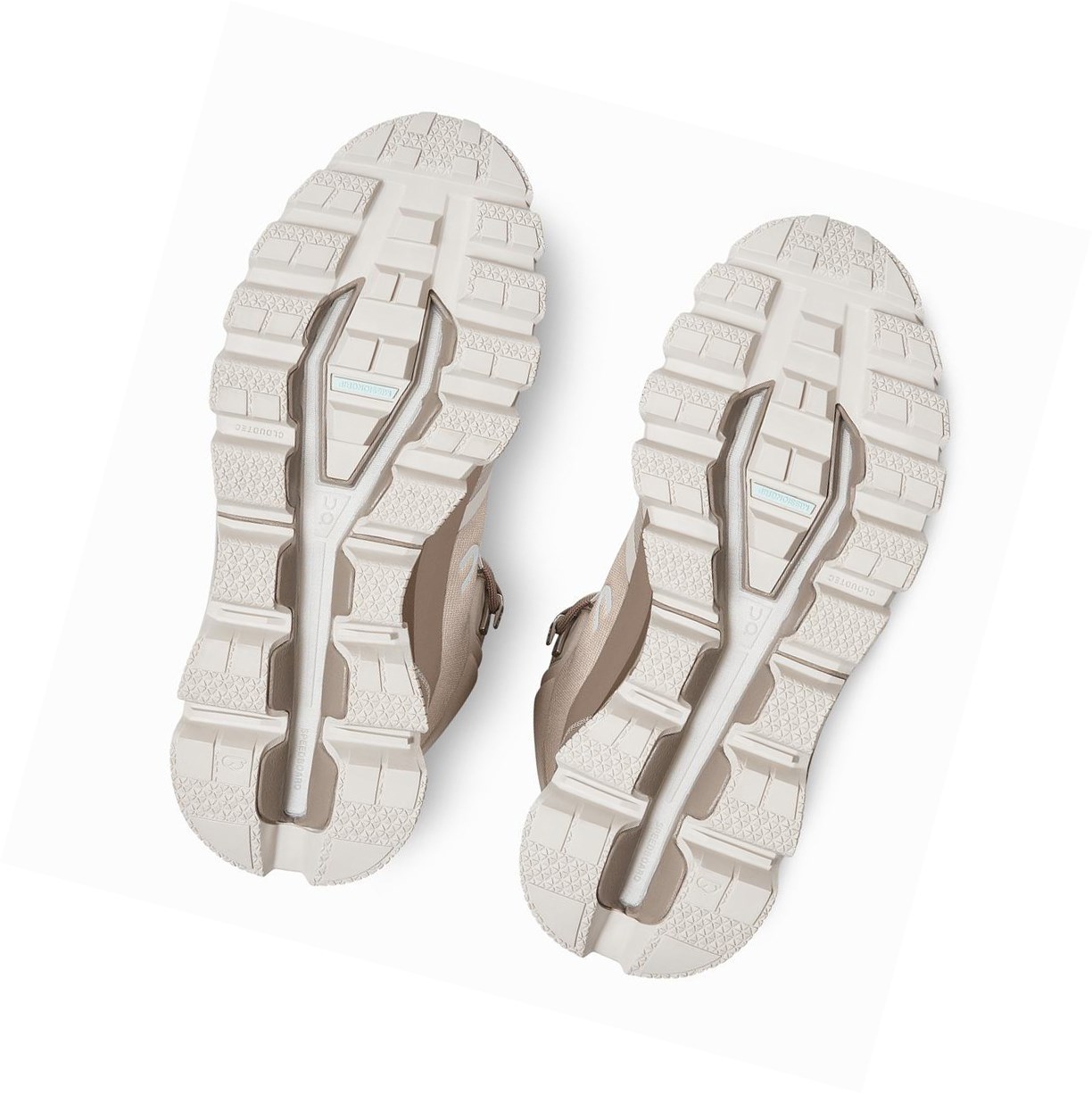 Scarpe Trekking Donna On Cloudrock Impermeabili Khaki | 36QEHUVLX