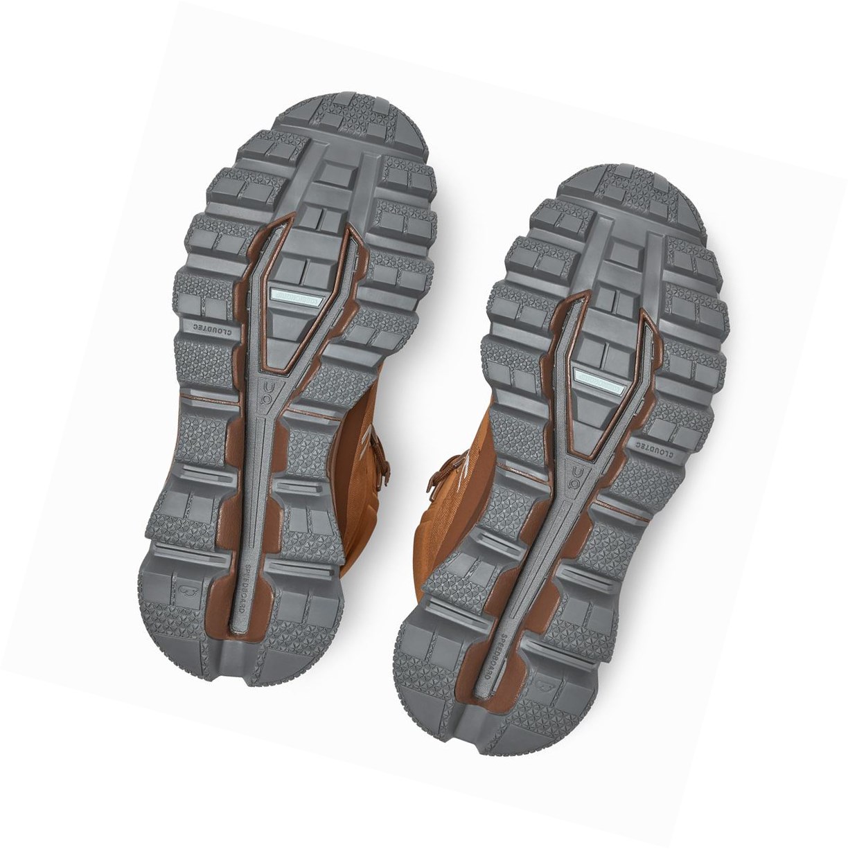 Scarpe Trekking Donna On Cloudrock Impermeabili Marroni | 68RZDJYLI