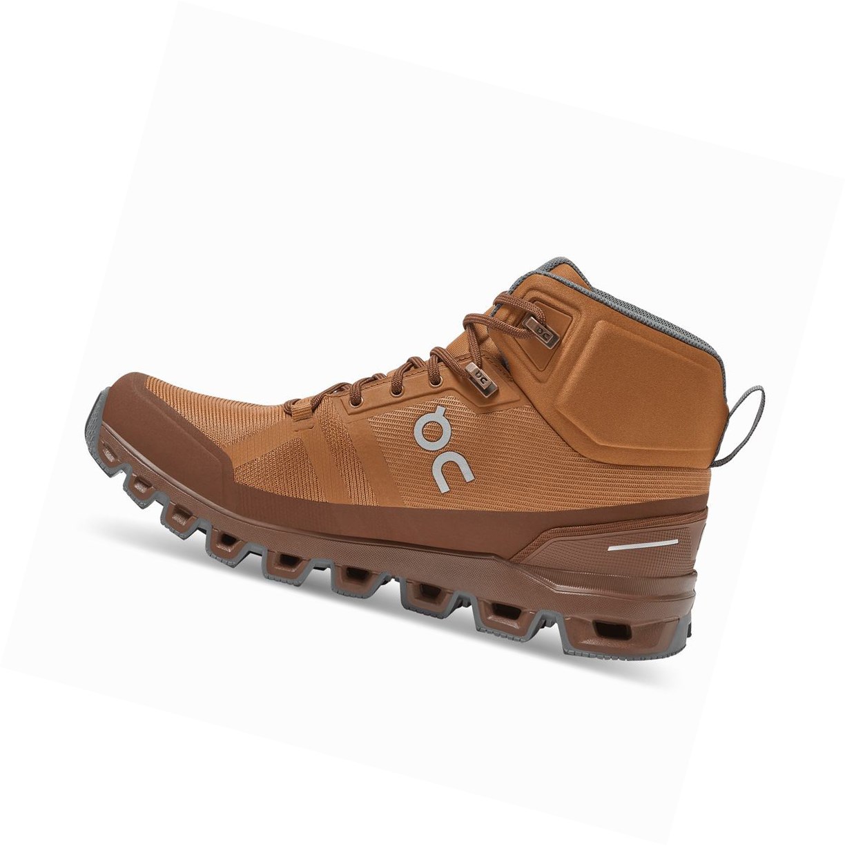 Scarpe Trekking Donna On Cloudrock Impermeabili Marroni | 68RZDJYLI