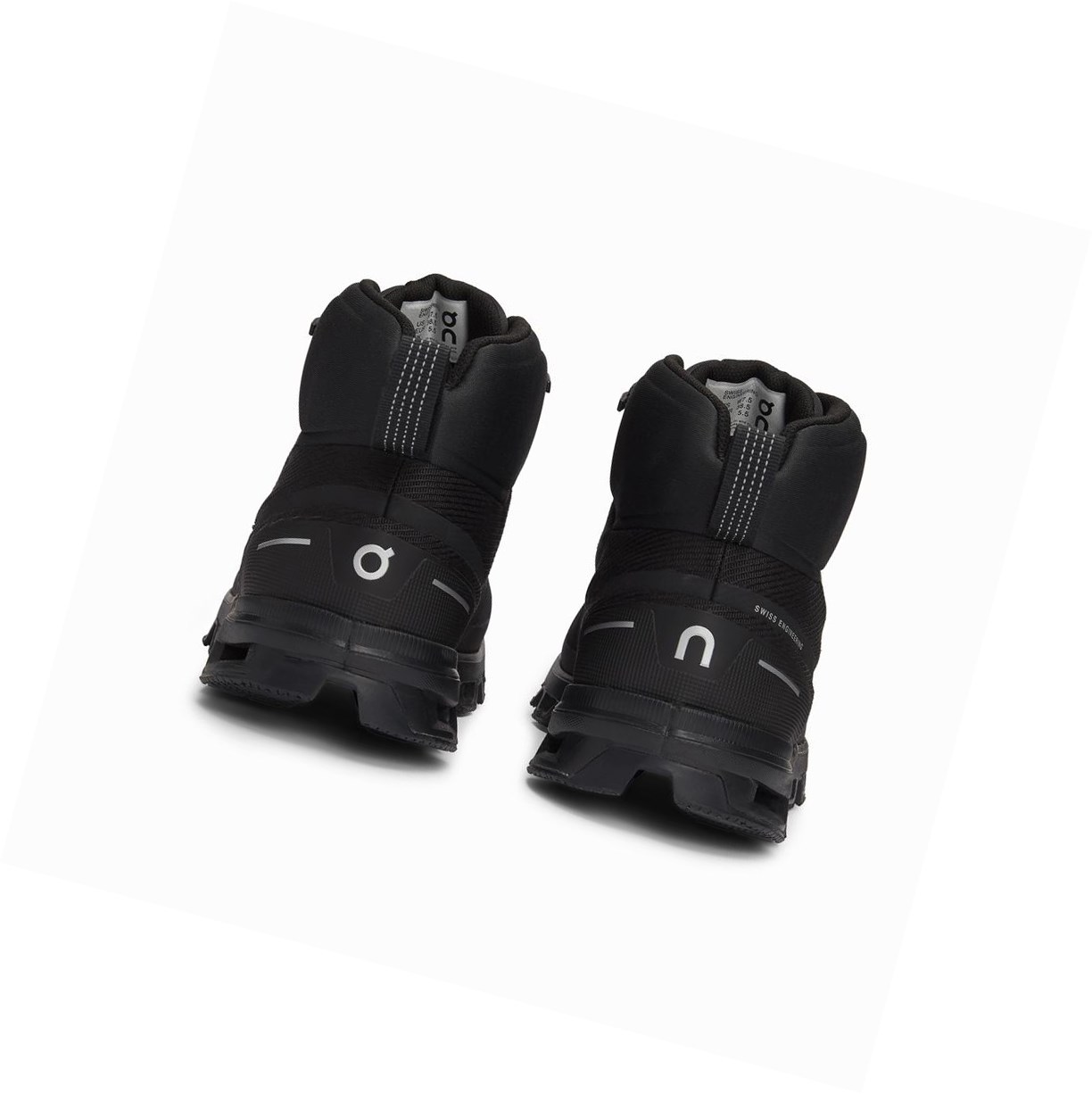 Scarpe Trekking Donna On Cloudrock Impermeabili Nere | 90PFTGUZJ