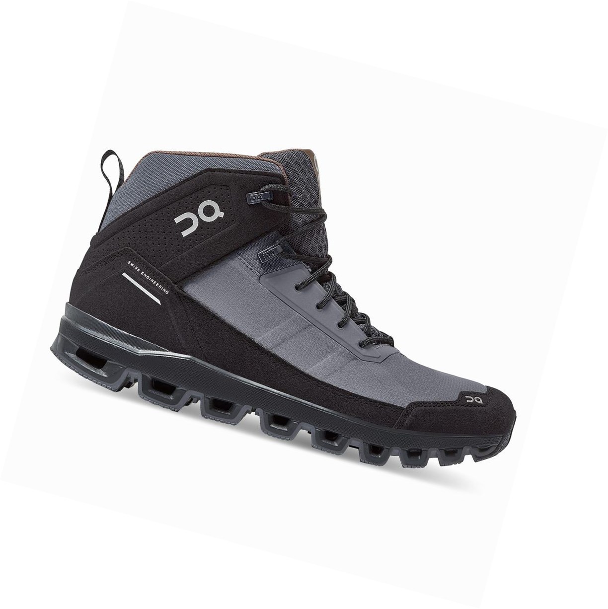 Scarpe Trekking Uomo On Cloudridge Nere Grigie | 19GYQWVNA