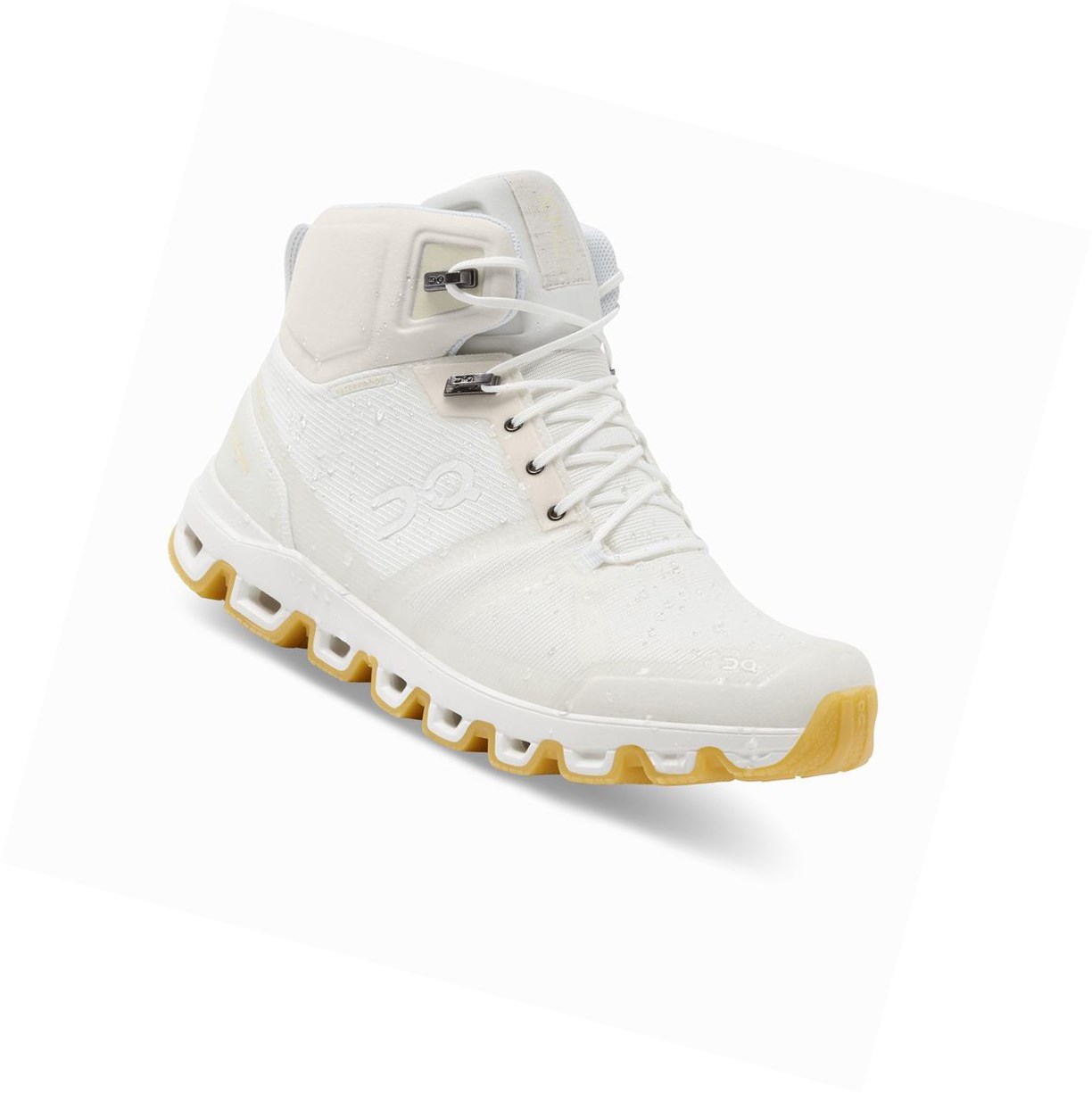 Scarpe Trekking Uomo On Cloudrock Edge Raw Bianche | 80LZGJEQK