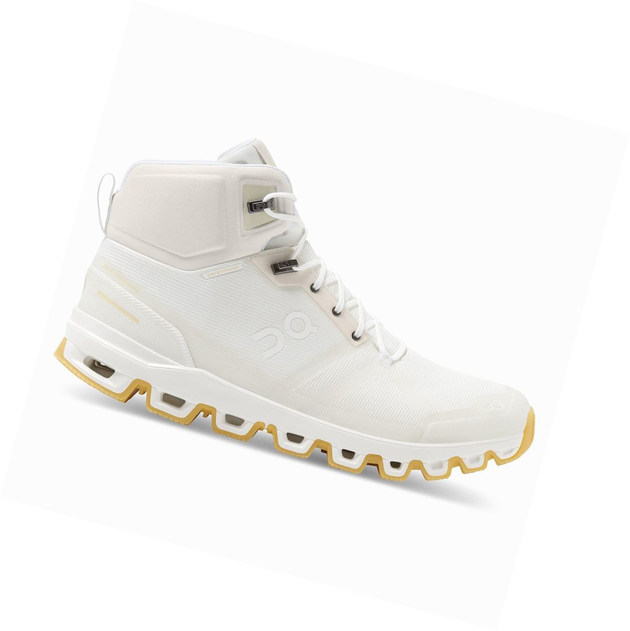 Scarpe Trekking Uomo On Cloudrock Edge Raw Bianche | 80LZGJEQK