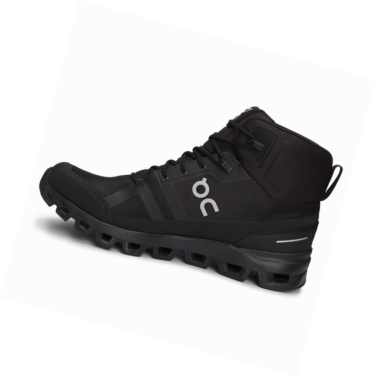 Scarpe Trekking Uomo On Cloudrock Impermeabili Nere | 18BGYQIFJ