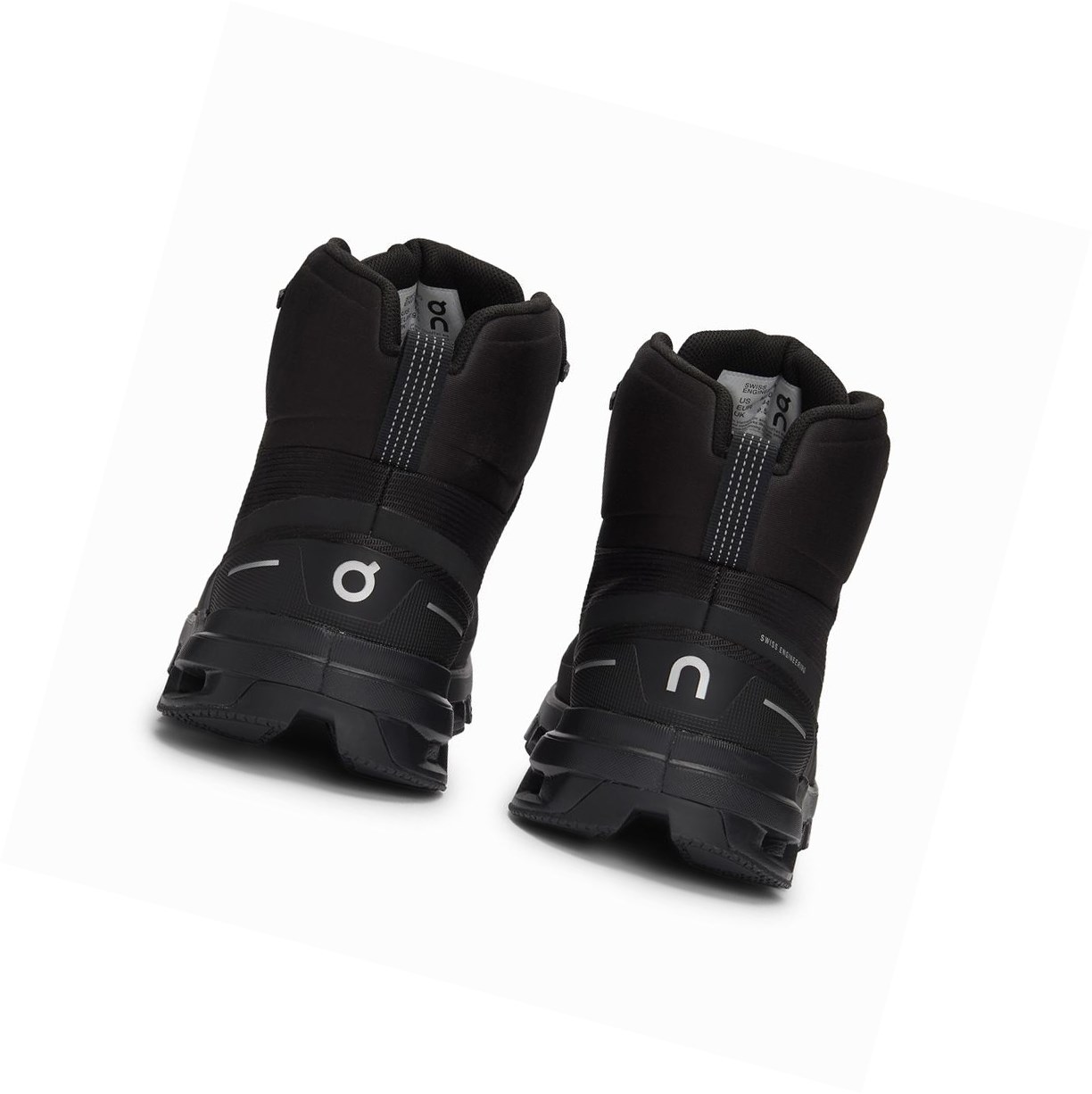 Scarpe Trekking Uomo On Cloudrock Impermeabili Nere | 18BGYQIFJ