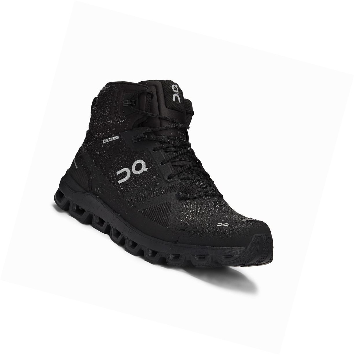 Scarpe Trekking Uomo On Cloudrock Impermeabili Nere | 18BGYQIFJ