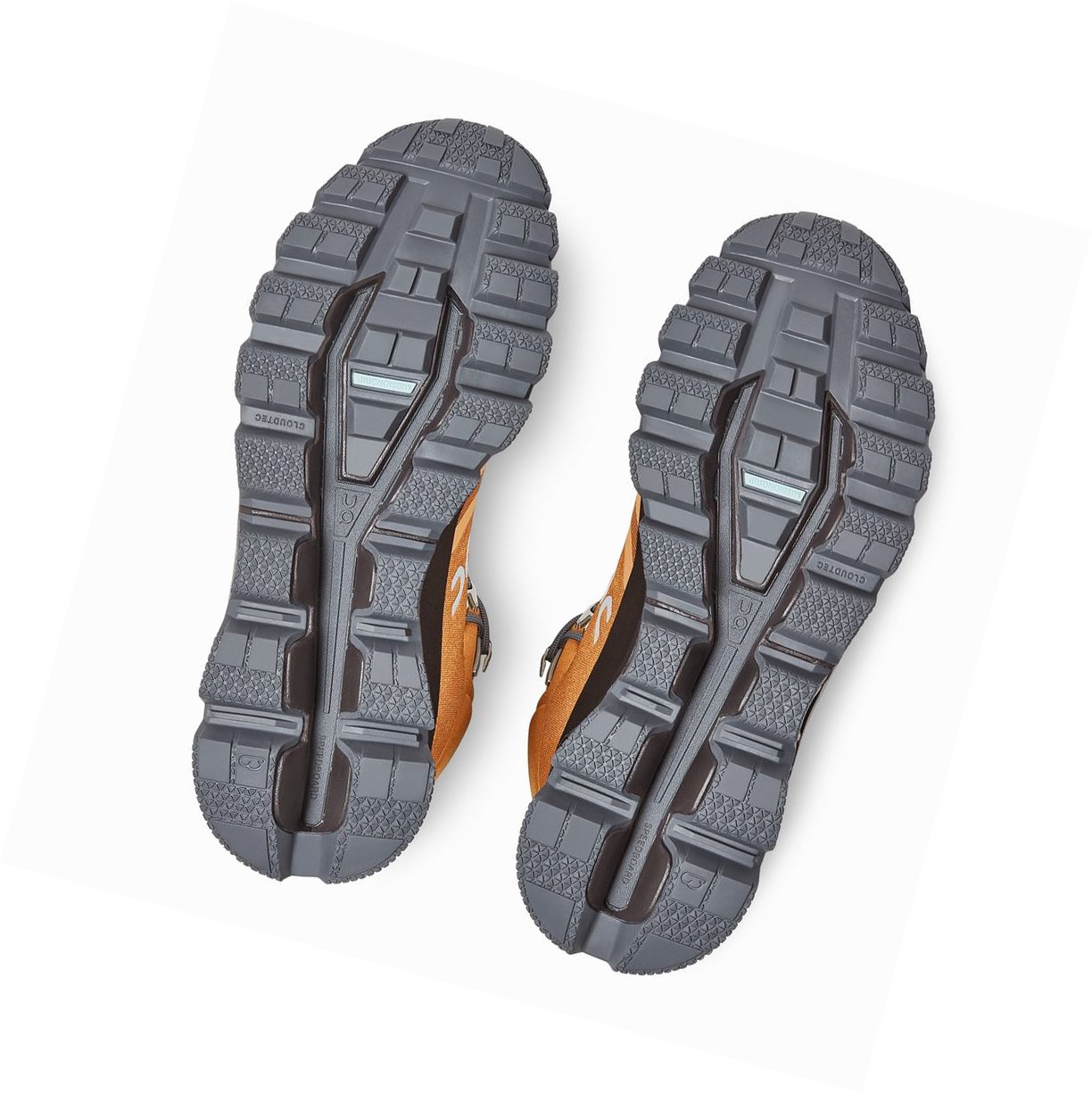 Scarpe Trekking Uomo On Cloudrock Impermeabili Marroni | 32RWKSVDE