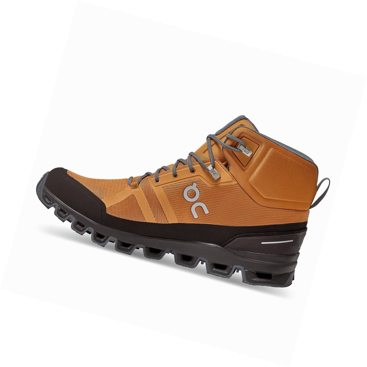 Scarpe Trekking Uomo On Cloudrock Impermeabili Marroni | 32RWKSVDE