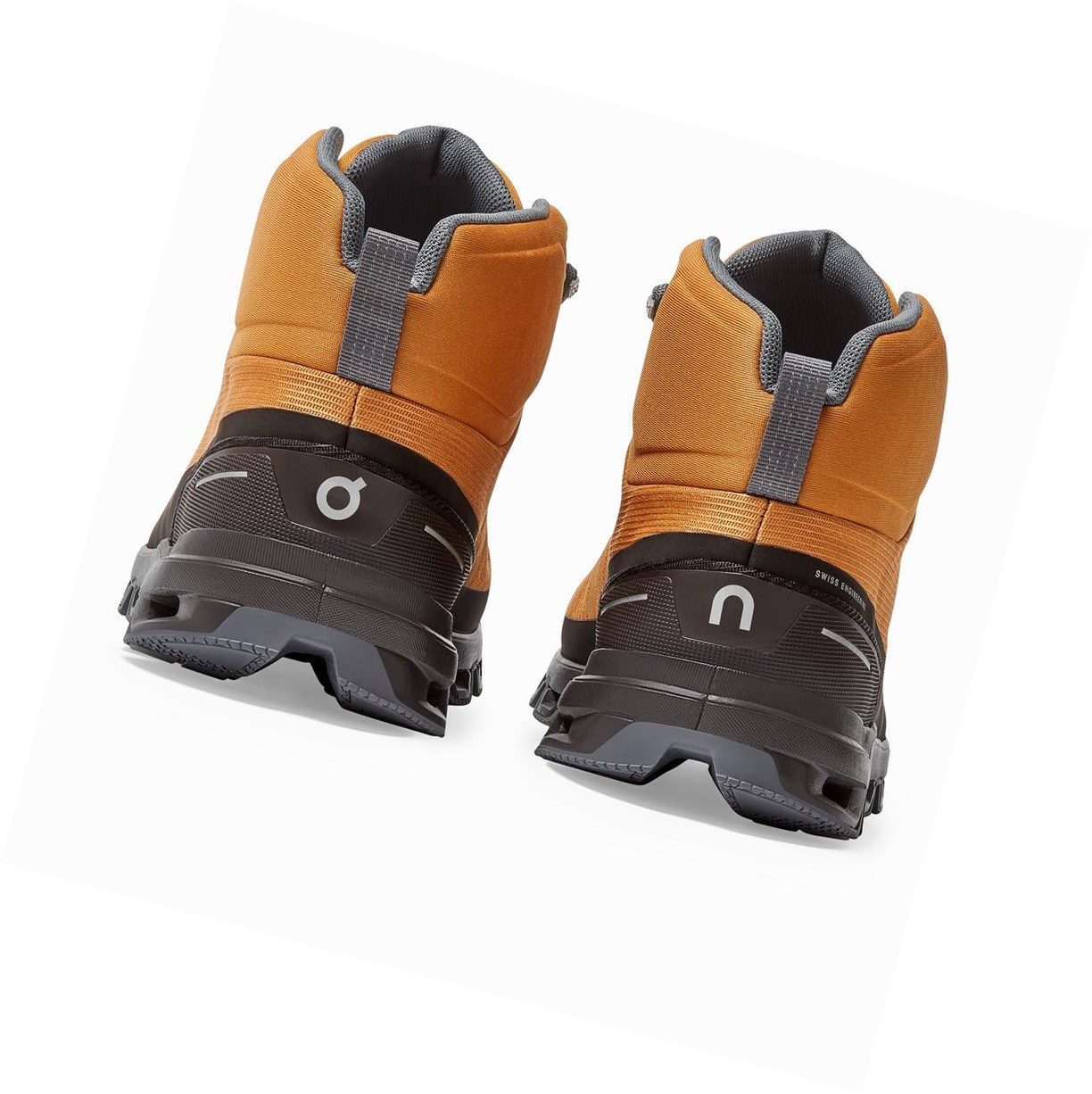 Scarpe Trekking Uomo On Cloudrock Impermeabili Marroni | 32RWKSVDE