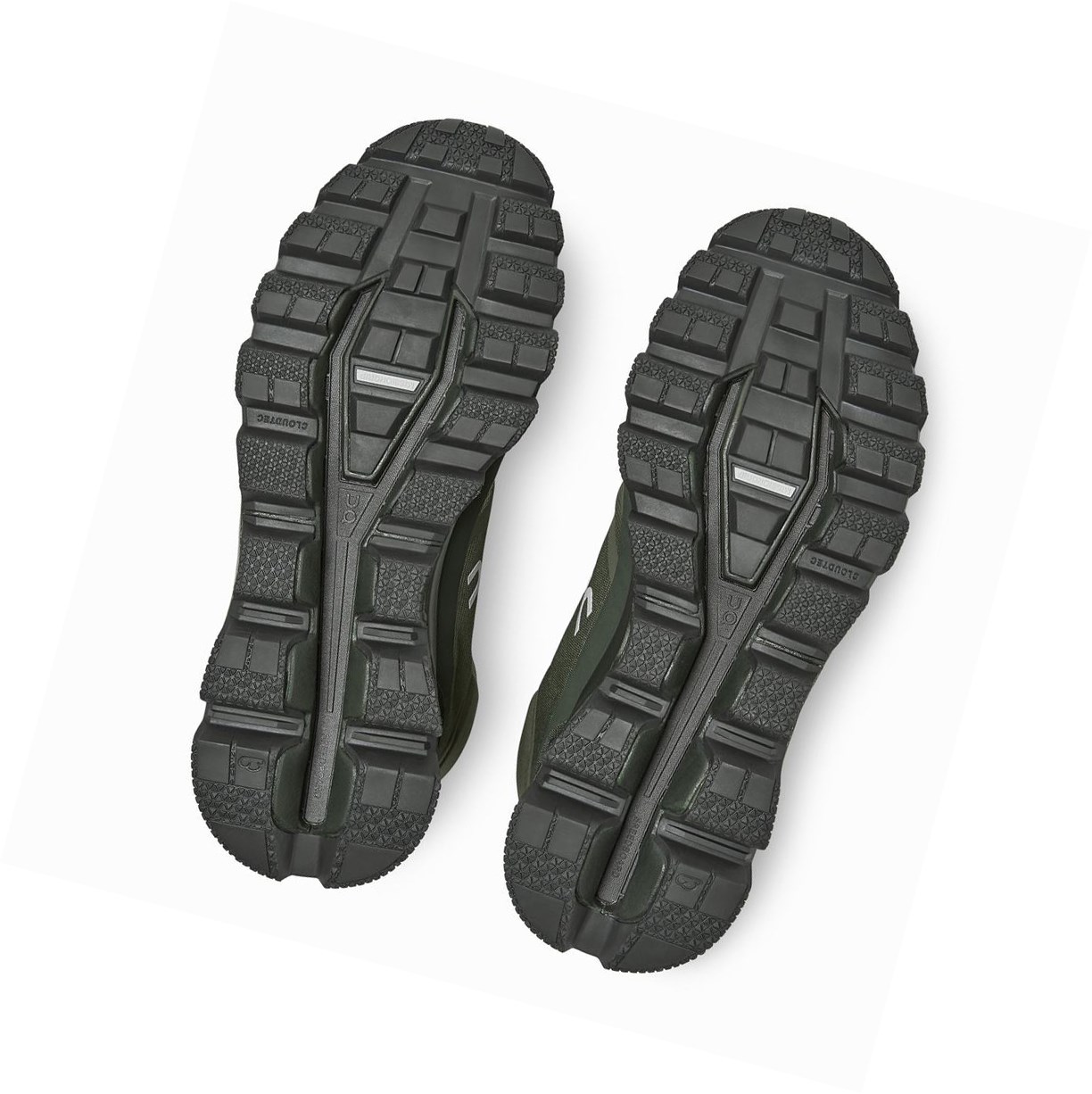 Scarpe Trekking Uomo On Cloudrock Impermeabili Verde Oliva | 42PNOHWZF