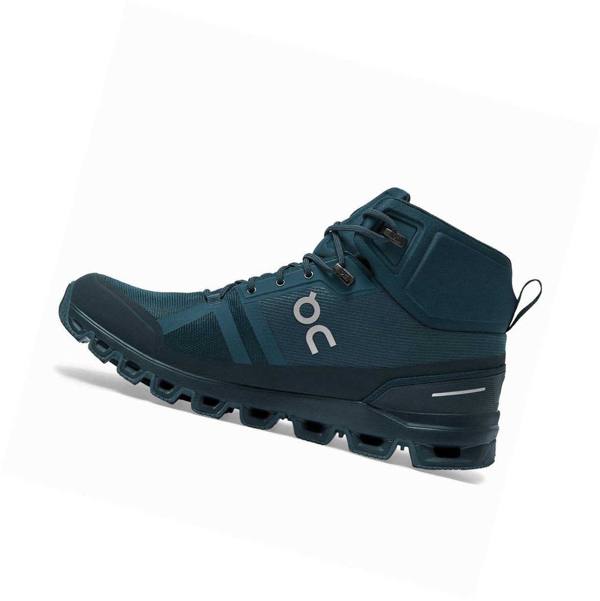 Scarpe Trekking Uomo On Cloudrock Impermeabili Blu Marino | 65TAZBMFR