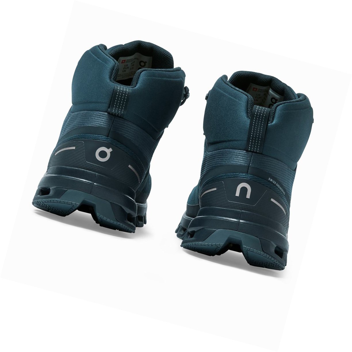 Scarpe Trekking Uomo On Cloudrock Impermeabili Blu Marino | 65TAZBMFR