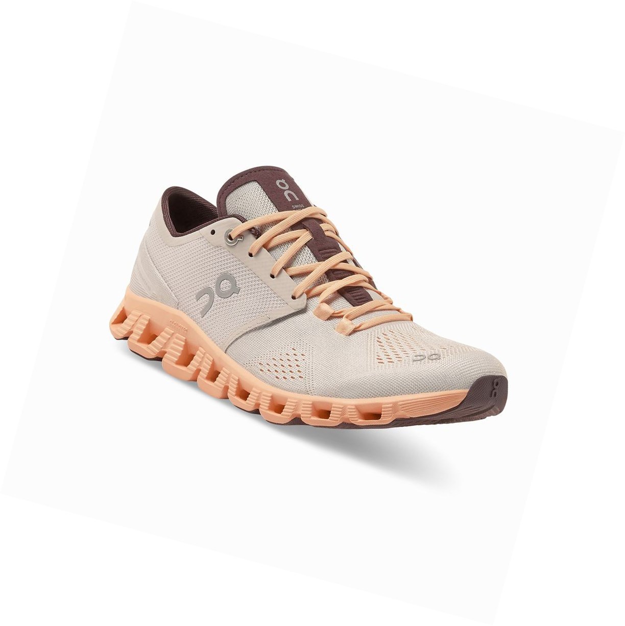Scarpe da Allenamento Donna On Cloud X Argento | 57YMCINAH