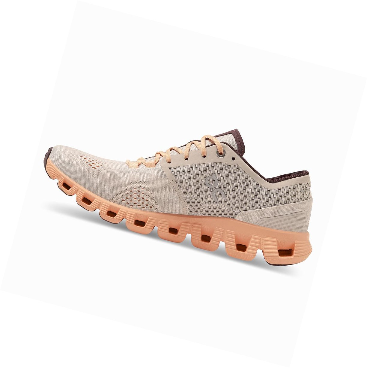 Scarpe da Allenamento Donna On Cloud X Argento | 57YMCINAH
