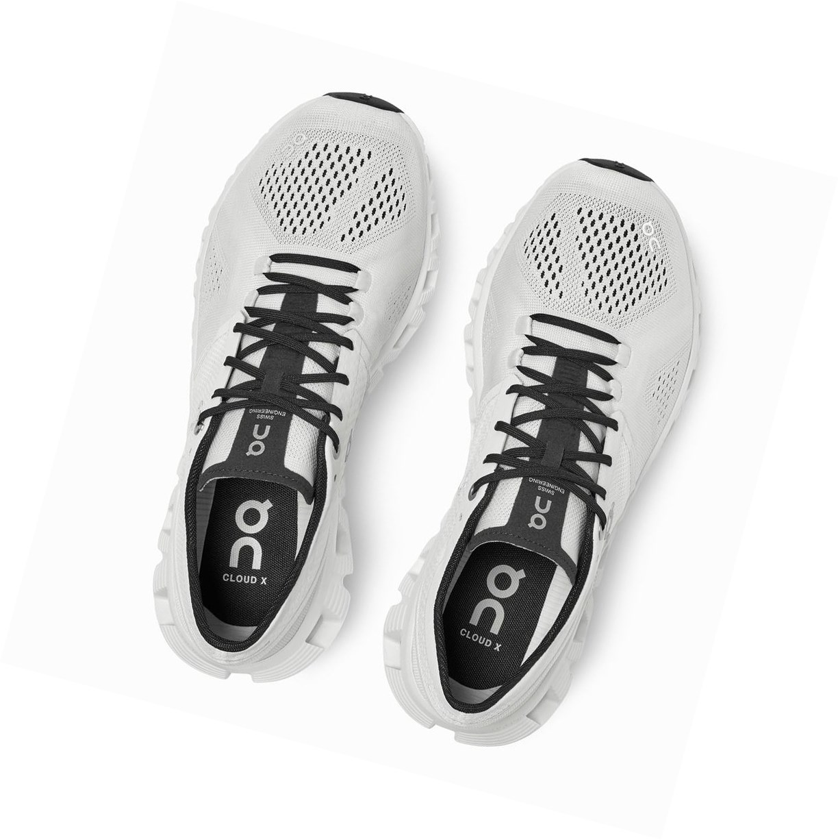 Scarpe da Allenamento Donna On Cloud X Bianche Nere | 20GYOLDPX